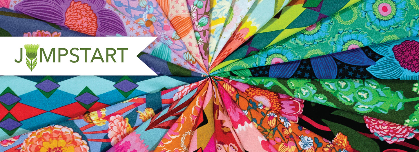 Jump Start Fat Quarter bundle  (Anna Maria Textiles)