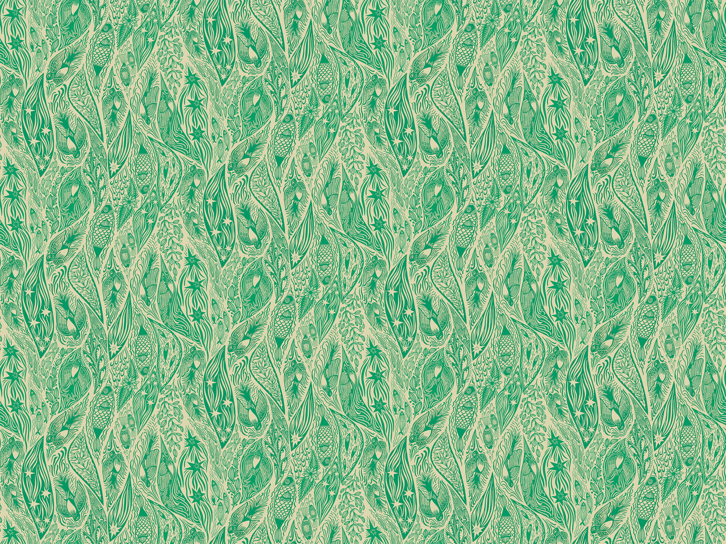 Current (Sea) by Anna Maria Textiles