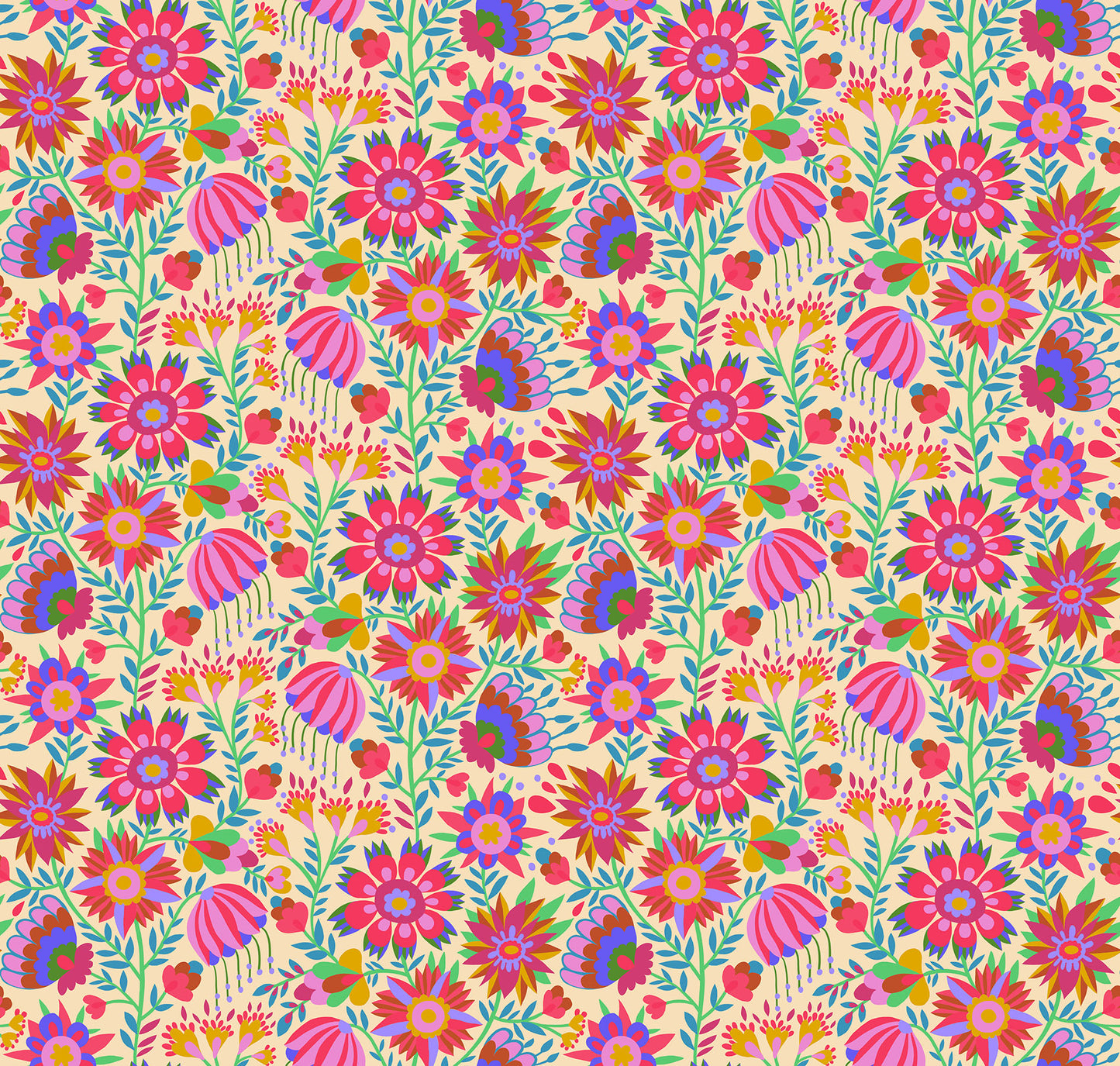 Charmed (Cream) by Anna Maria Textiles