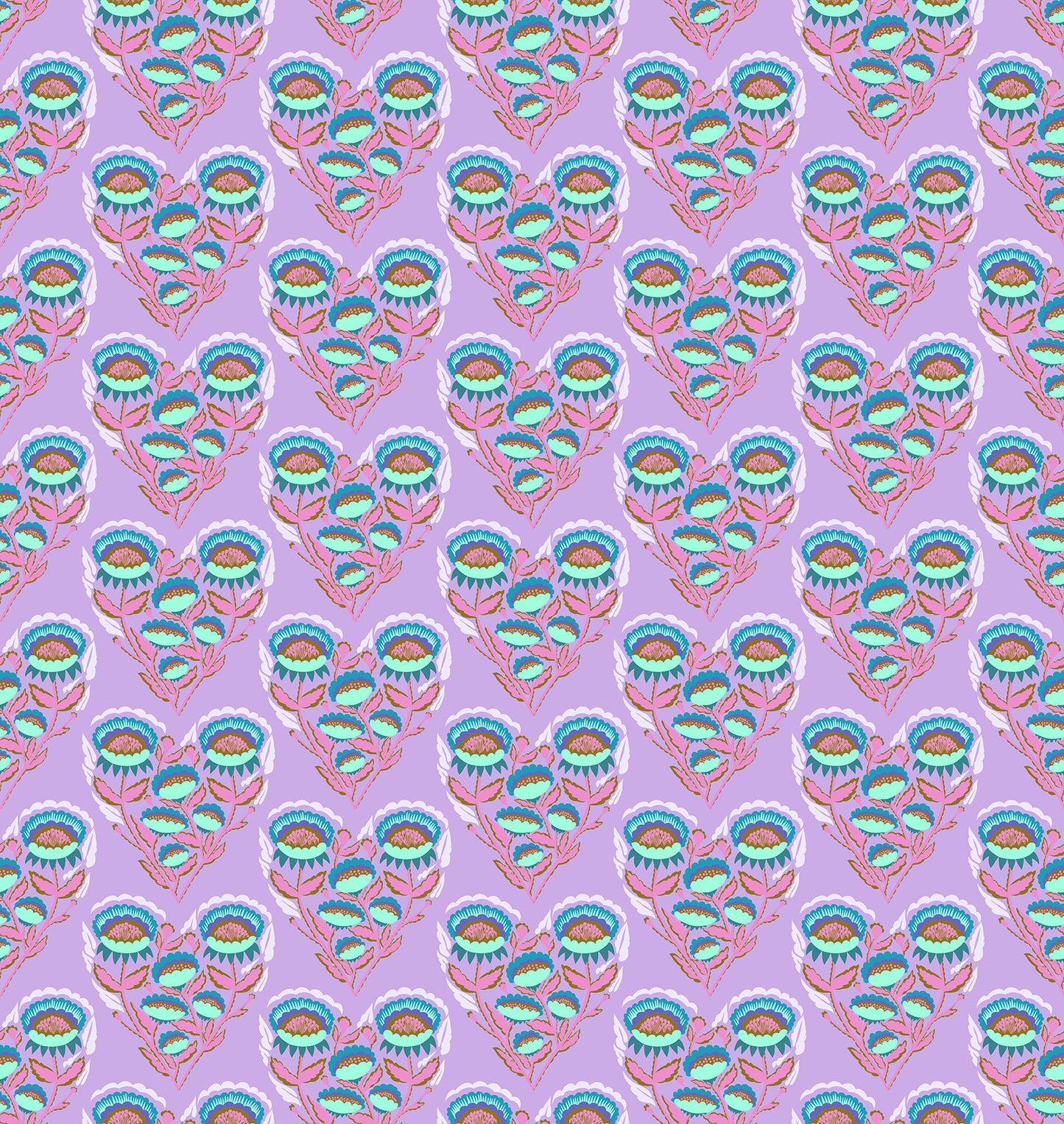 Pitterpat (Lavender ) by Anna Maria Textiles