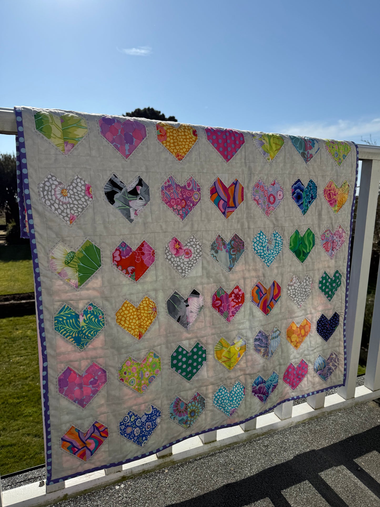 Love Heart Quilt Kit