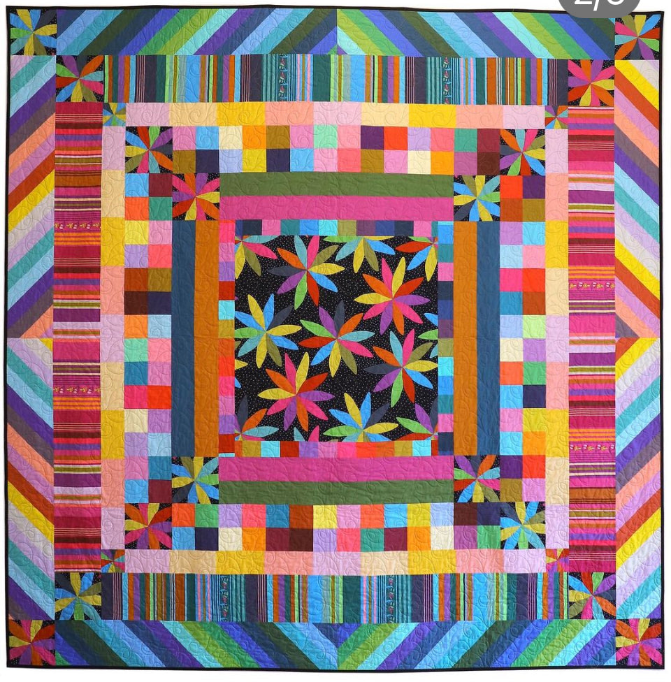 Loves HUE Quilt Kit - Design by Anna Maria Horner
