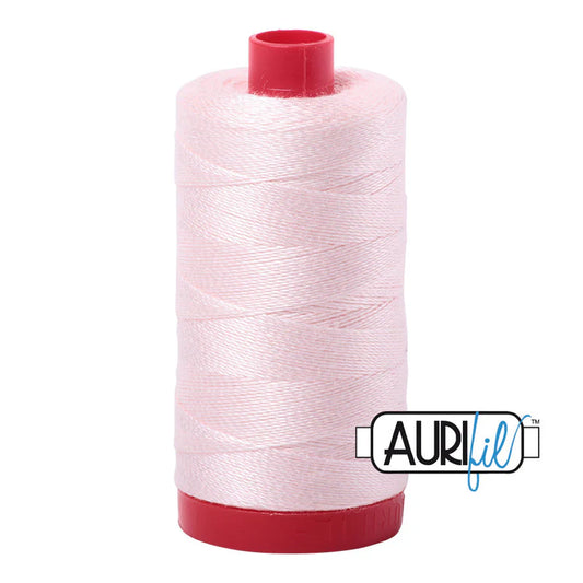 12wt Aurifil -Pale Pink (6723) LARGE Spool