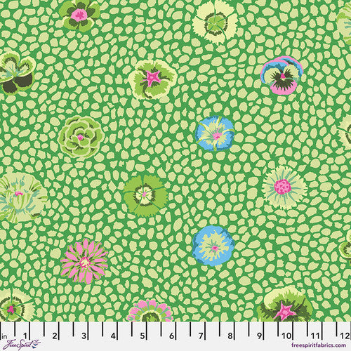 Guinea Flower (Moss) by Kaffe Collective