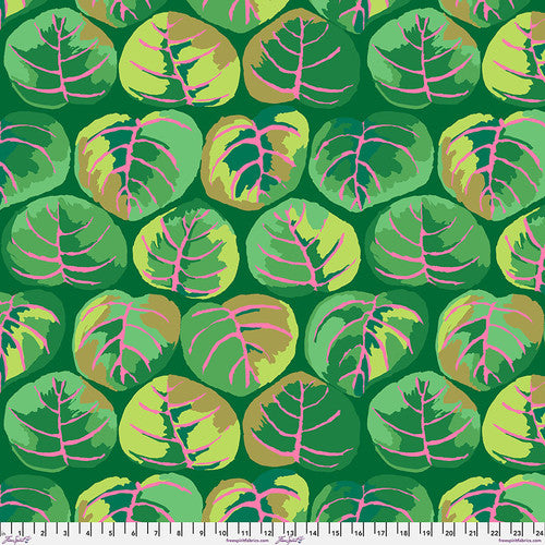 Palm Leaves (Green) by Kaffe Collective