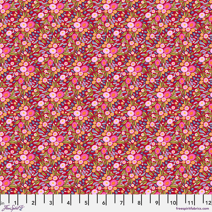 Wandering Wildflowers (Cherry) by Kirstin Kratz