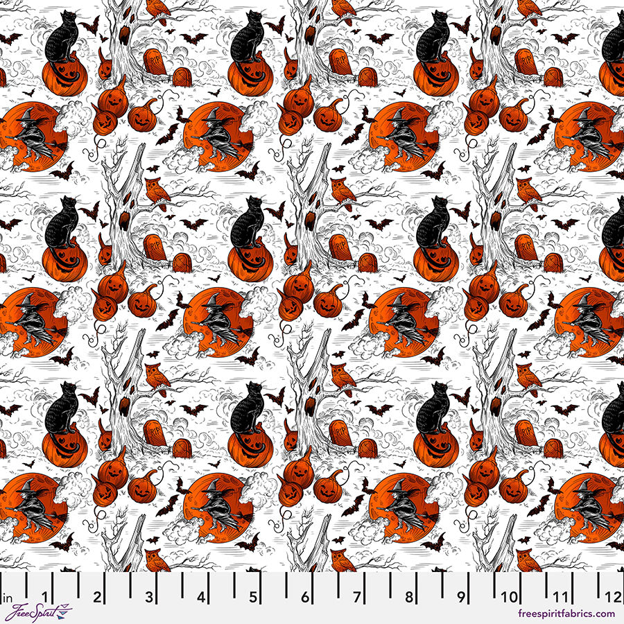 Small Haunted Toile (White)