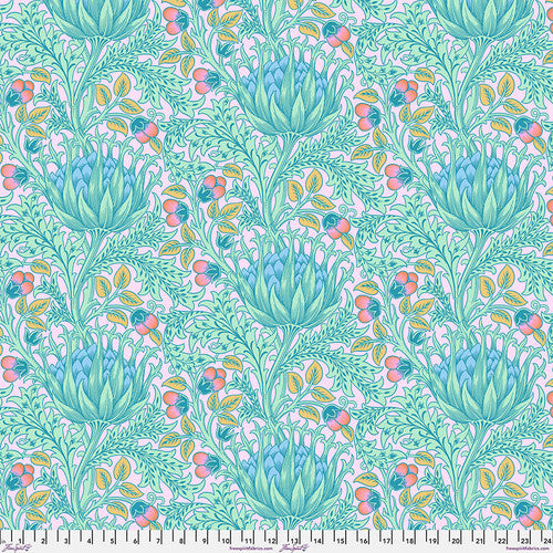 108" WIDE -Artichoke (Lavender) by Kaffe X Morris - HALF METRE