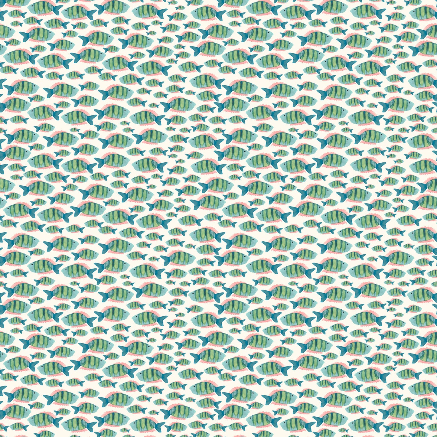 Shoal of Fishes (Reef) by Wee Bluebell