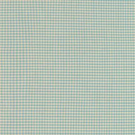 Crawford Gingham (Soft Blue) Mini Check