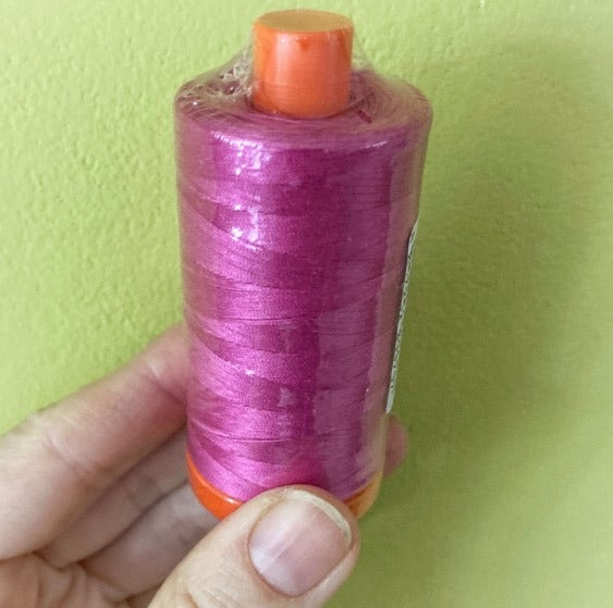 50wt Aurifil - Light Magenta (2588) LARGE Spool