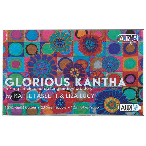 Glorious Kantha Collection by Kaffe Fassett and Liza Lucy for Aurifil