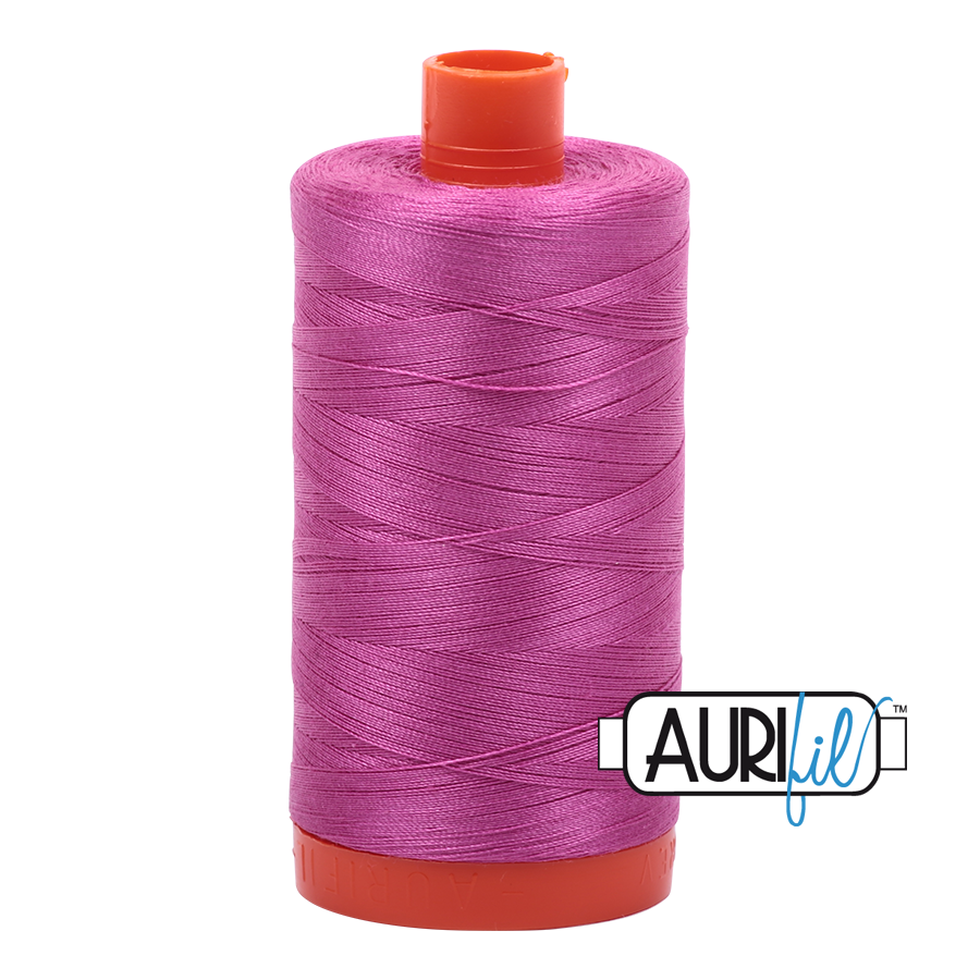 50wt Aurifil - Light Magenta (2588) LARGE Spool