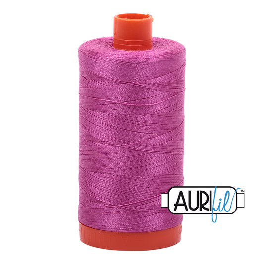 50wt Aurifil - Light Magenta (2588) LARGE Spool