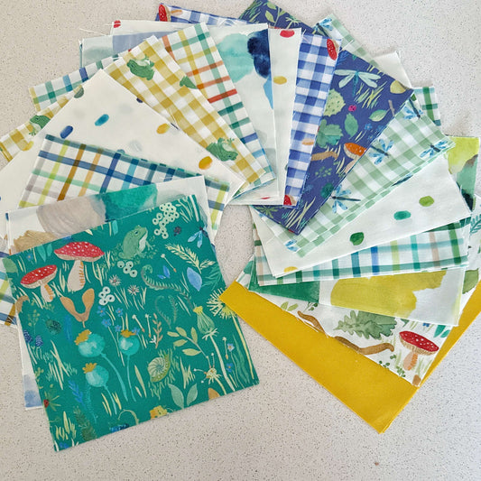 Garden Explorer 5" Squares Pack by Wee Bluebell