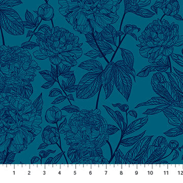 Peony (Ocean) by Anna Maria