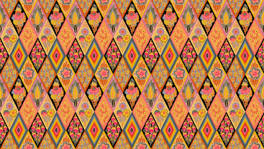 Socialite (Honey) by Anna Maria Textiles