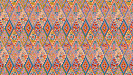 Socialite (Periwinkle) by Anna Maria Textiles