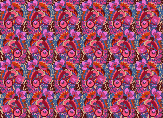 Unfurl (Baroque) by Anna Maria Textiles