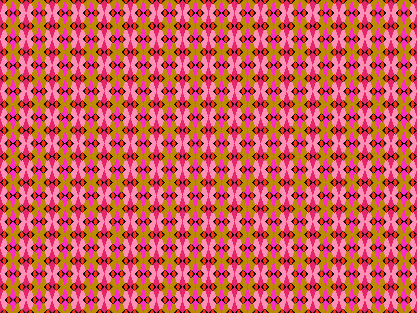 Fractal (Butterscotch) by Anna Maria Textiles