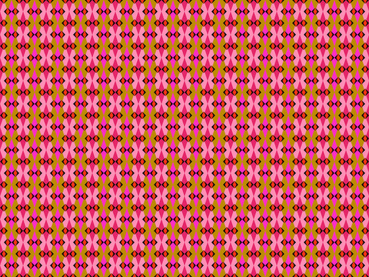 Fractal (Butterscotch) by Anna Maria Textiles