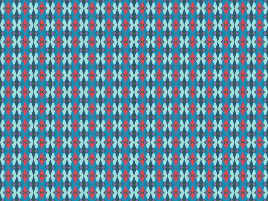 Fractal (Berry) by Anna Maria Textiles