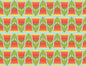 Celosia (Lime) by Anna Maria Textiles