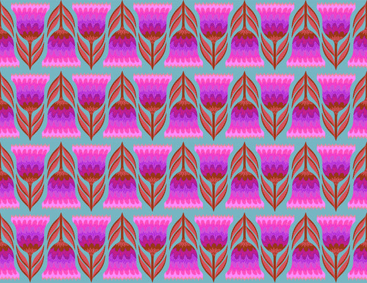 Celosia (Amber) by Anna Maria Textiles