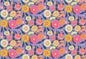 Zinnia Show (Glow ) by Anna Maria Textiles