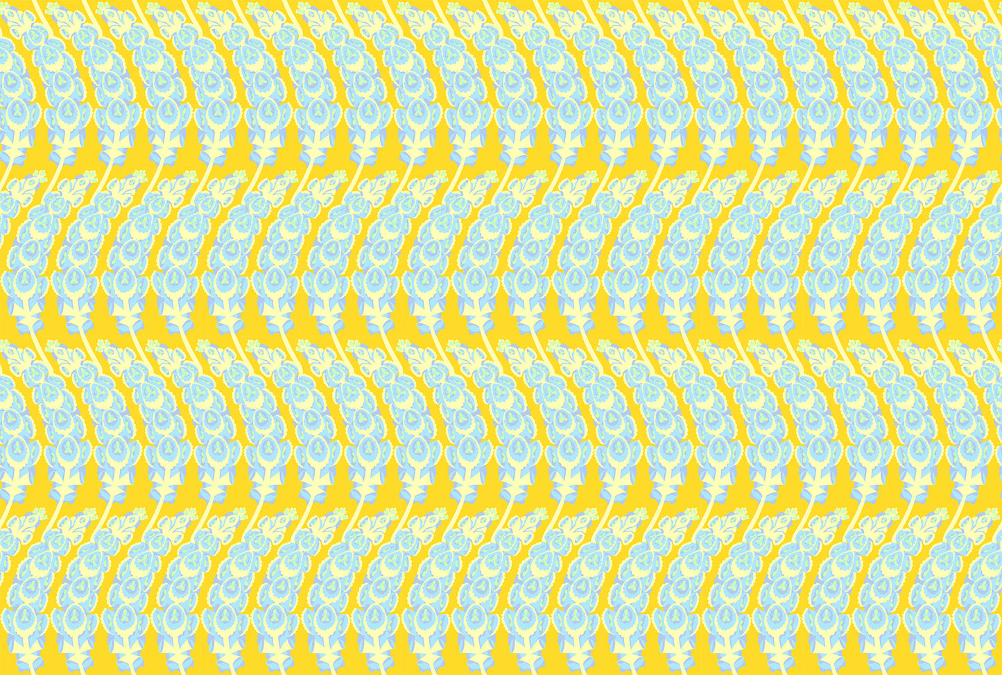 Bells of Ireland (Sunny) by Anna Maria Textiles
