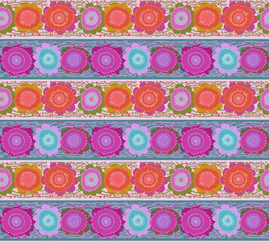 Line Dance (Bouquet) by Anna Maria Textiles