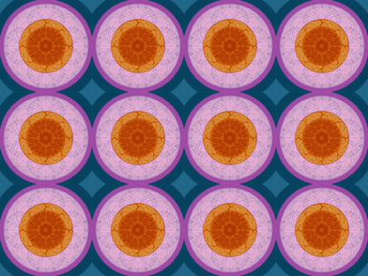 Doily (Amber) by Anna Maria Textiles