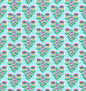 Pitterpat (Sky) by Anna Maria Textiles
