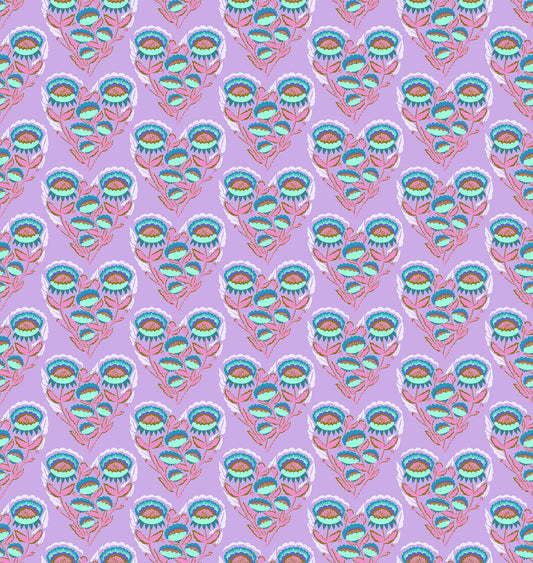 Pitterpat (Lavender ) by Anna Maria Textiles