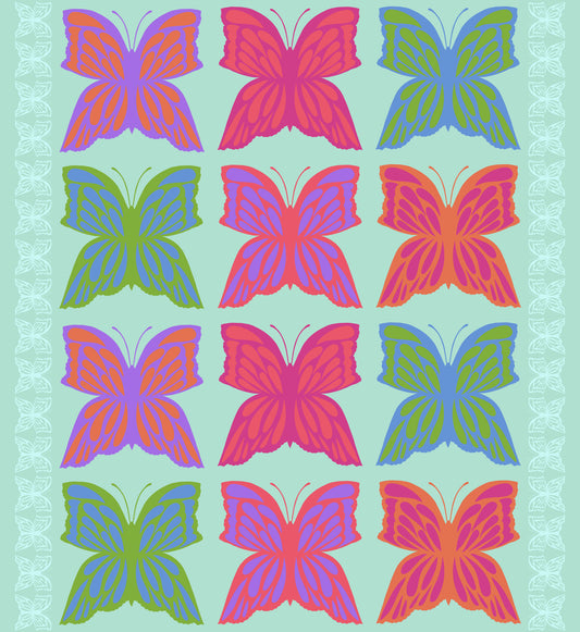 6 O'clock (Pale) by Anna Maria Textiles