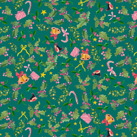 Holly Jolly  (Pine) by Bluebell Gray