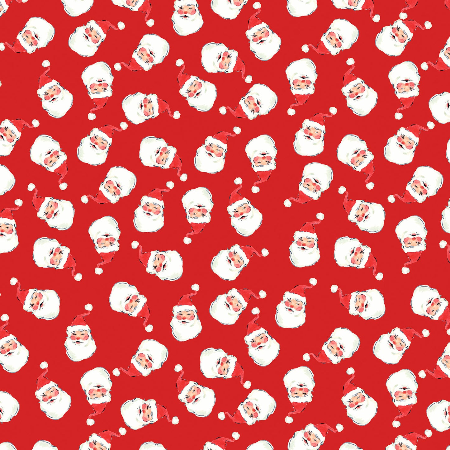 Jolly Santa (Festive Red) by Bluebell Gray