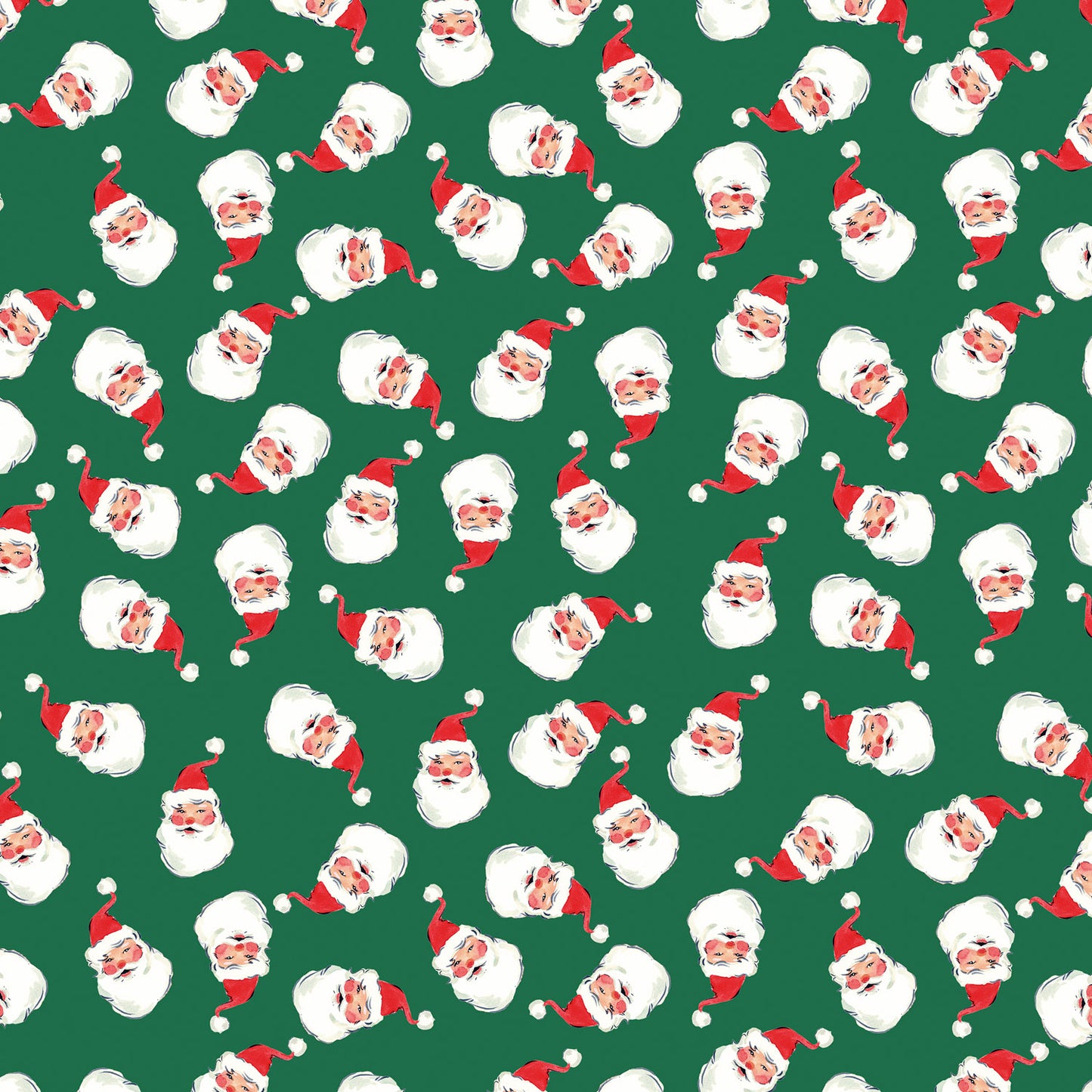 Jolly Santa (Festive Green) by Bluebell Gray