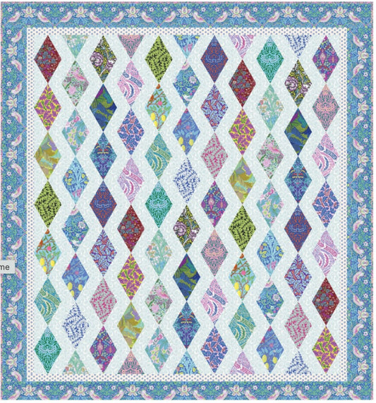 Diamonds Quilt - Kaffe Fassett and Morris Co (PREORDER)