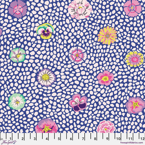 Guinea Flower (Blue) by Kaffe Collective (