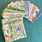 Garden Explorer Fat Quarter Bundle - Wee bluebell