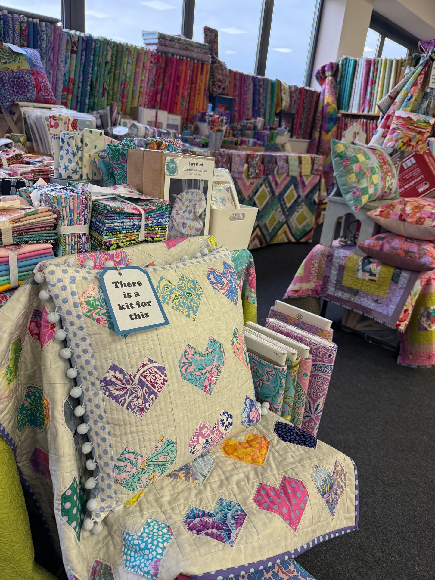 Love Heart Quilt Kit