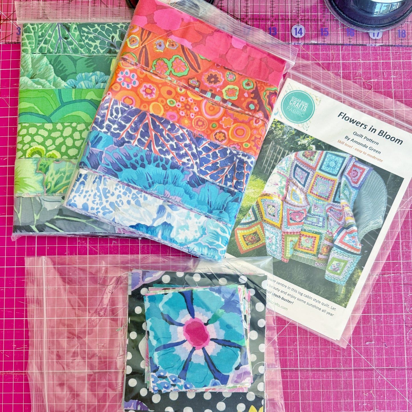 Flowers in Bloom Quilt Kit (PREORDER)