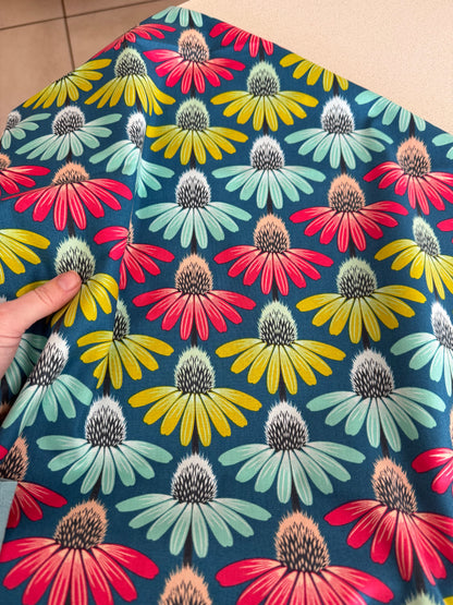 Echinacea Rhythmn (Parade) by Anna Maria Textiles