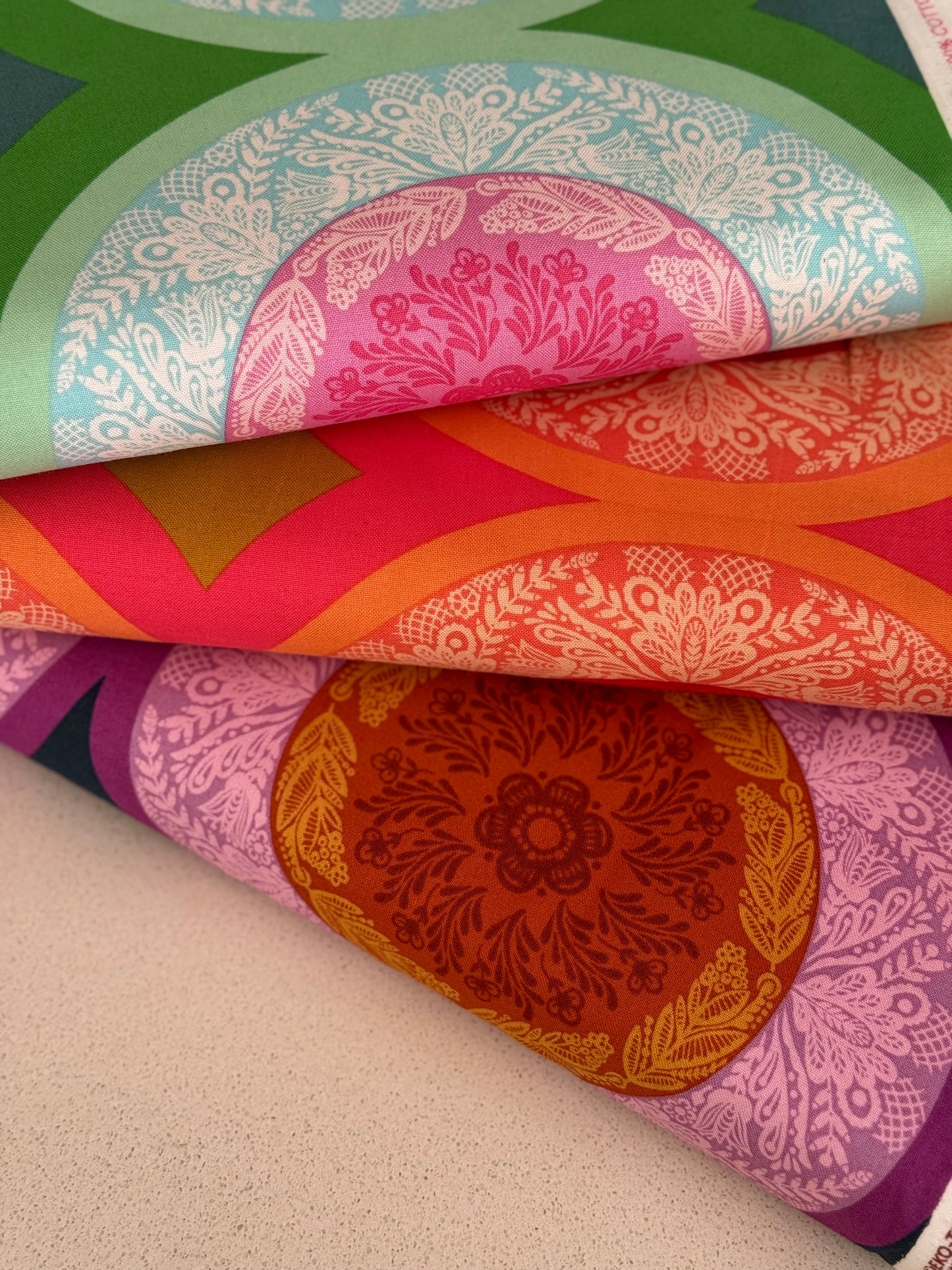 Doily (Taffy) by Anna Maria Textiles