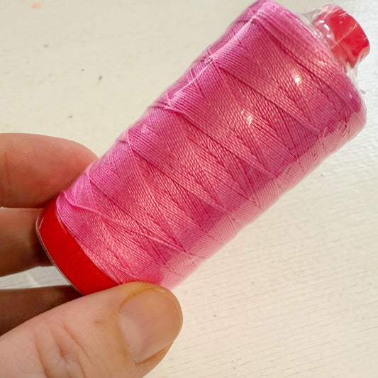 12wt Aurifil - Neon Pink (7002) - Large SPOOL