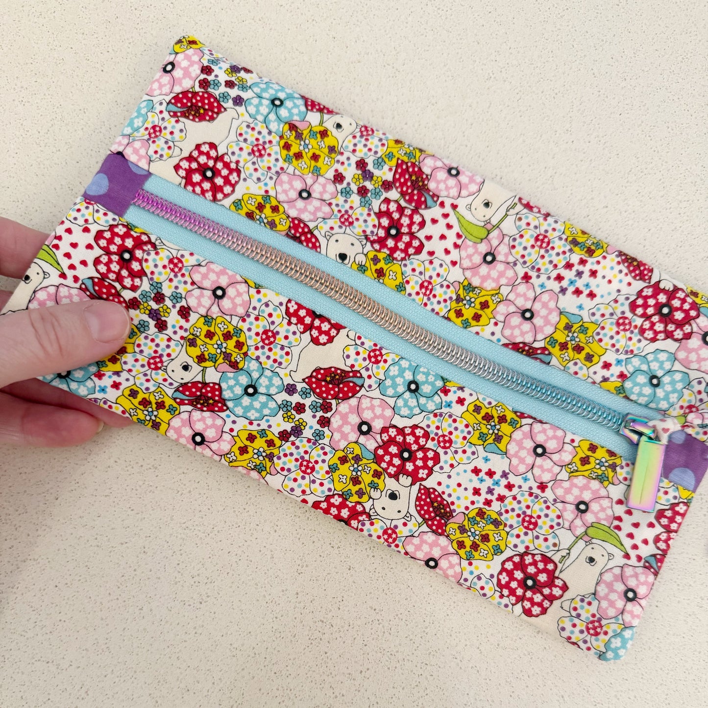 Polar Bear Zipper Pouch