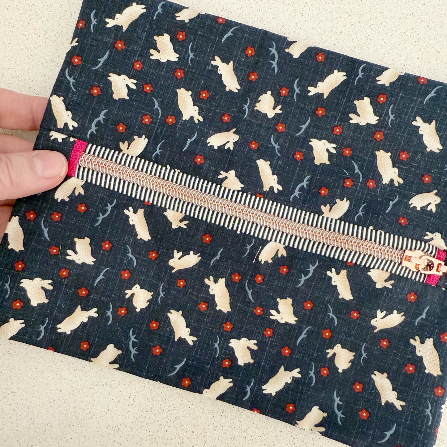 Rabbit Zipper Pouch
