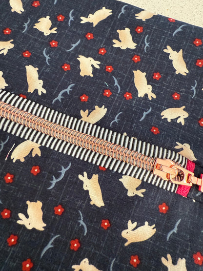 Rabbit Zipper Pouch