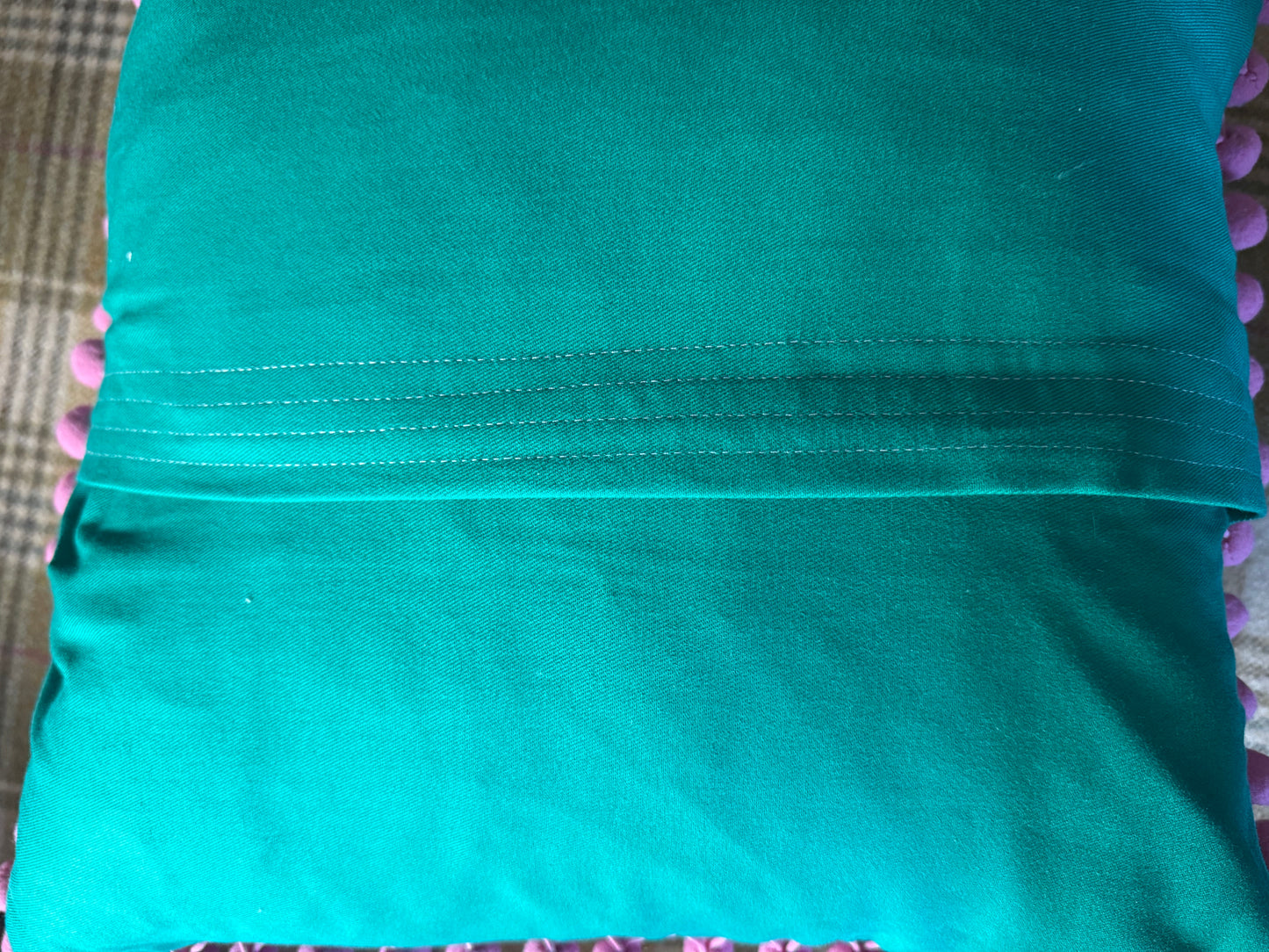 Floral Quilted Cushion (Bold)